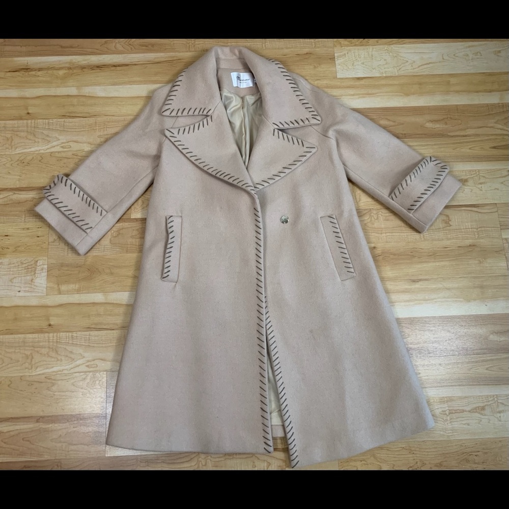 Korean Fashion Wool Blend Coat
